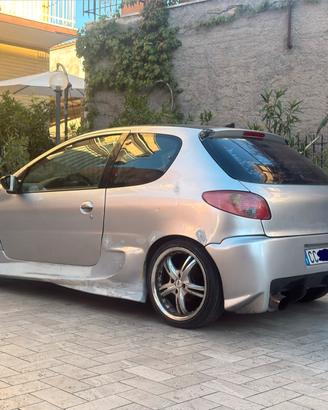 Peugeot 206 RC 2.0 16V 180cv ABBANDONO PROGETTO
