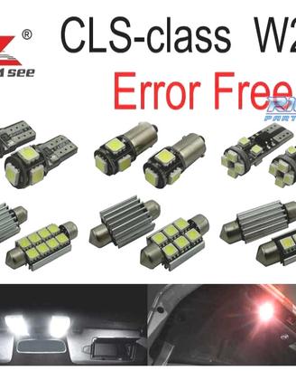 KIT 22 LAMPADE LED INTERNE MERCEDES CLS C218 W218 