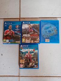 set di 4 giochi PS4