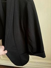 Blazer Zuiki nero elegante basic corto S/M