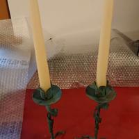 CANDELABRI IN FERRO BATTUTO PER S. VALENTINO.