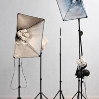 Kit illuminazione fotografica da studio