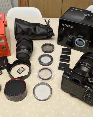 Sony Alpha 7 II REVISIONATA + Obiettivi Full frame
