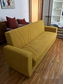 Divano letto modello Dahlia con contenitore