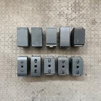 Prese e pulsanti Bticino Living e Vimar