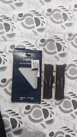 RAM DDR4 16GB Crucial Ballistix 3600 MHz CL16
