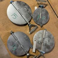 Valvola/serranda/chiusino per canna fumaria