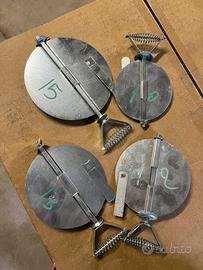 Valvola/serranda/chiusino per canna fumaria