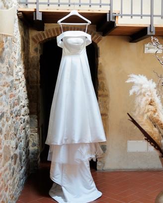 abito da sposa Nicole taglia 42/44 lavato 