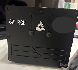 Laser 6 watt rgbw