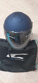 Casco jet CGM 126A IPE MONO Blu satinato