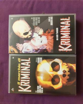 VHS - Kriminal + Il Marchio di Kriminal 