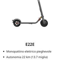 Monopattino Ninebot Segway E22E