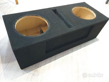 Box subwoofer reflex