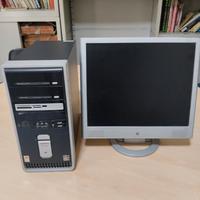 computer+ monitor