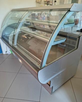 Banco vetrina refrigerato per pasticceria