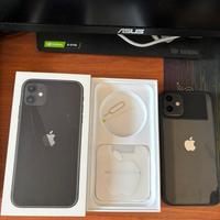 iPhone 11 nero pari al nuovo.