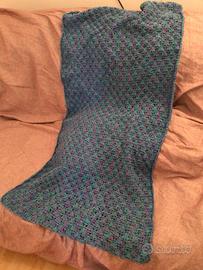 Copertina di lana fatta a mano