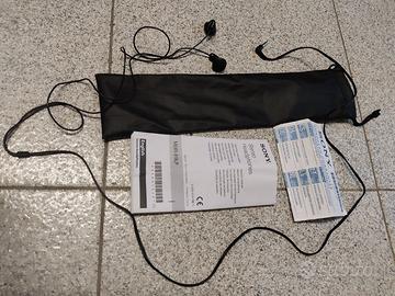 Cuffie Sony MDR-E9LP, 6 Minidisc, manuale CDP-M72