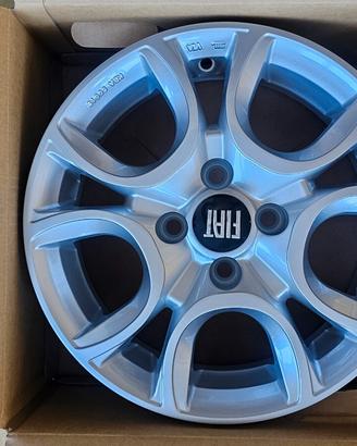 4 cerchi Nuovi 14 Fiat 500 Panda Strada Marea