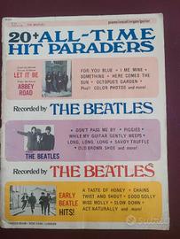 spartito musicale vintage dei Beatles 