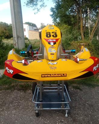 telaio go-kart PCR per 100cc anni 90