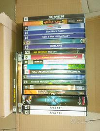 Lotto 21 giochi pc nuovi incellophanati