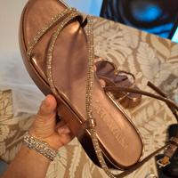  sandali gioiello con zeppa Taglia 40