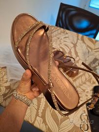  sandali gioiello con zeppa Taglia 40