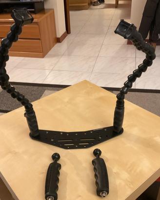 Staffa  30 cm + braccetti flex  15 snodi