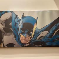 Batman Quadro su tela Decorata 80x40cm
