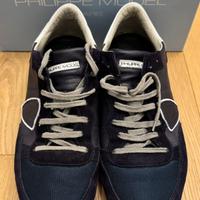 Philippe Model Tropez Uomo suede blu 43 OTTIME