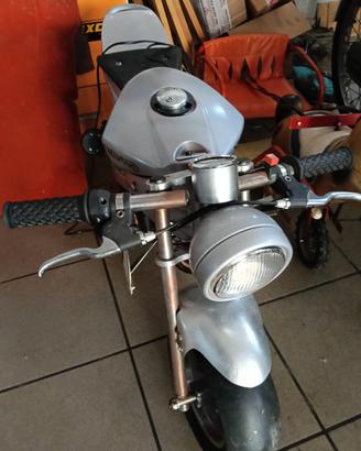 minimoto trasformata in portalampada 