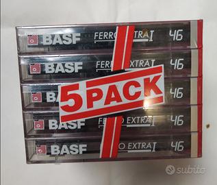 Basf audiocassette pack vintage