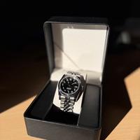 Seiko mod 36mm black/arabic-automatic-datejust