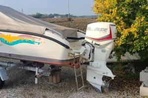 Barca open 70hp evinrude