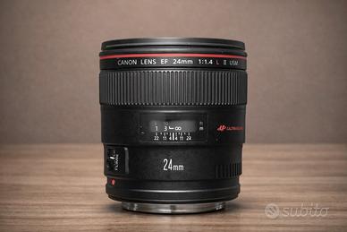 Canon 24 mm serie L Usm II 1.4 f
