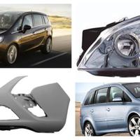 Opel Zafira cofano fanale parafango paraurti freni