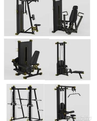 Macchine panca attrezzi palestre