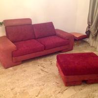 Divano usato + pouf