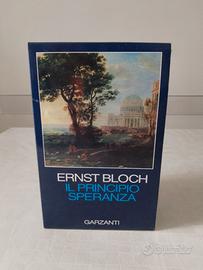 Ernst Bloch principio speranza 3 voll. Garzanti
