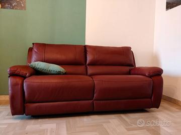 Divano 190x90 ecopelle chaise long