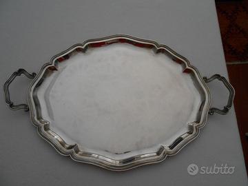 Vassoio da portata argento 800