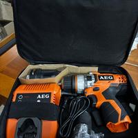Trapano avvitatore AEG 12V con valigietta