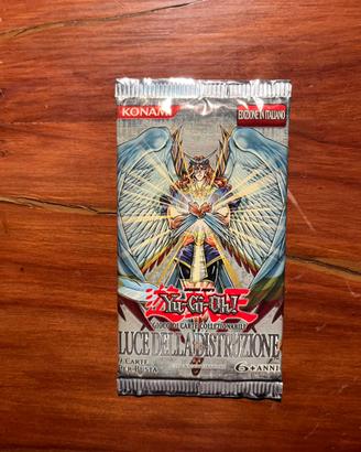 Bustina luce della distruzione yugioh sigillata
