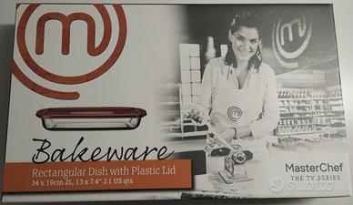 Pirofila Casseruola Vetro Teglia Forno MasterChef