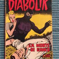 Diabolik n. 16 - La morte di Ginko 1965 II° SERIE