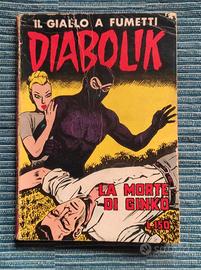 Diabolik n. 16 - La morte di Ginko 1965 II° SERIE