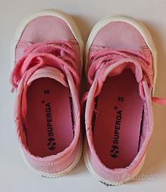 Scarpe Superga bambina rosa taglia 24 - Come nuove