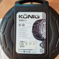 Catene da neve Konig MAI USATE
